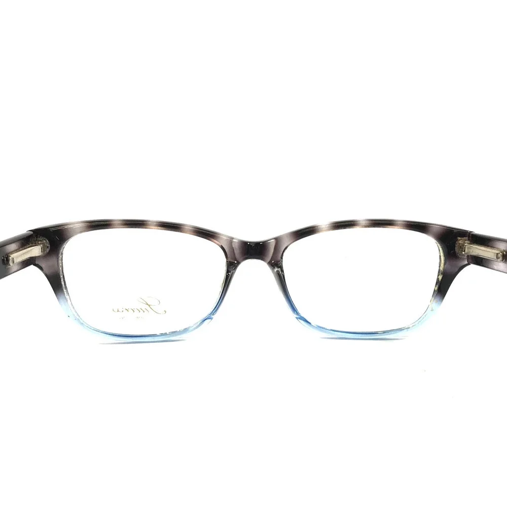 Success Eyeglasses Frames SS-63 GREY/BLUE Tortoise Cat Eye Full Rim 50-19-140